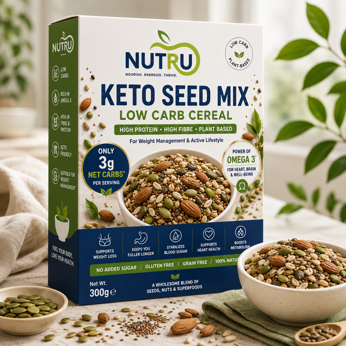 Keto Seed Mix Cereal