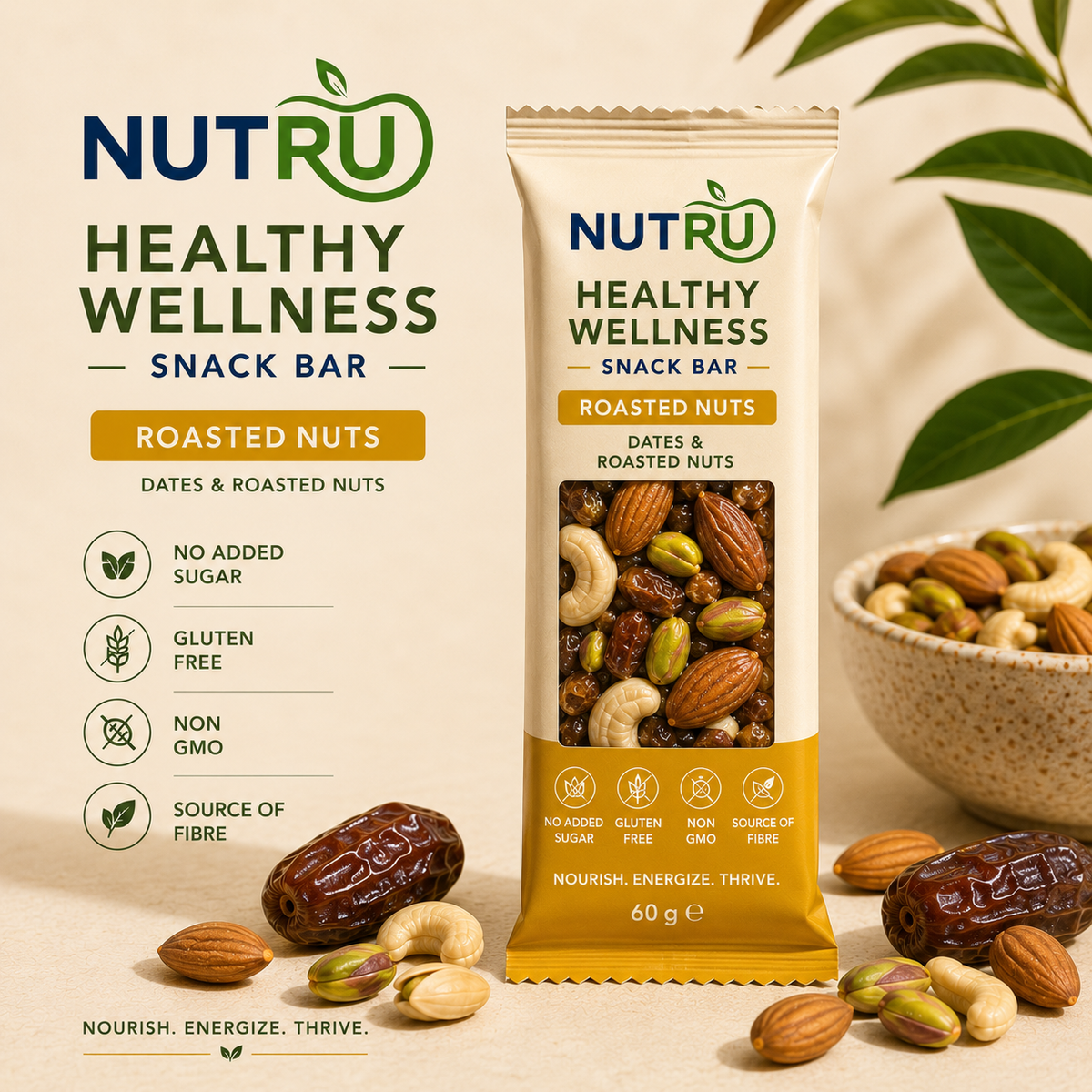 Healthy Wellness Snack Bar