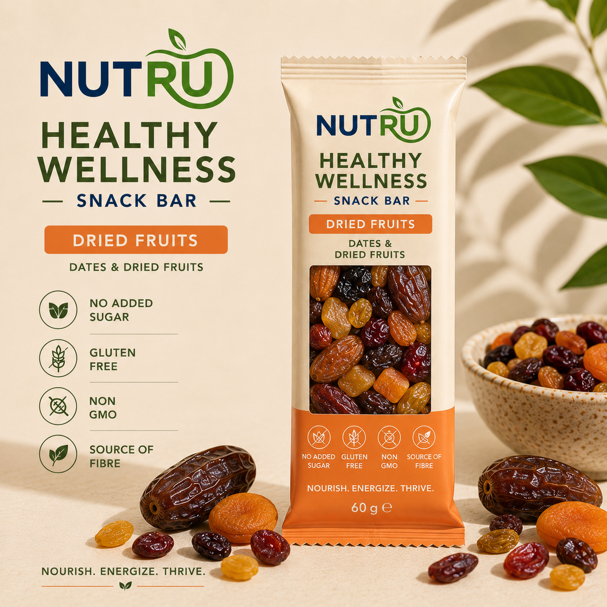 Healthy Wellness Snack Bar