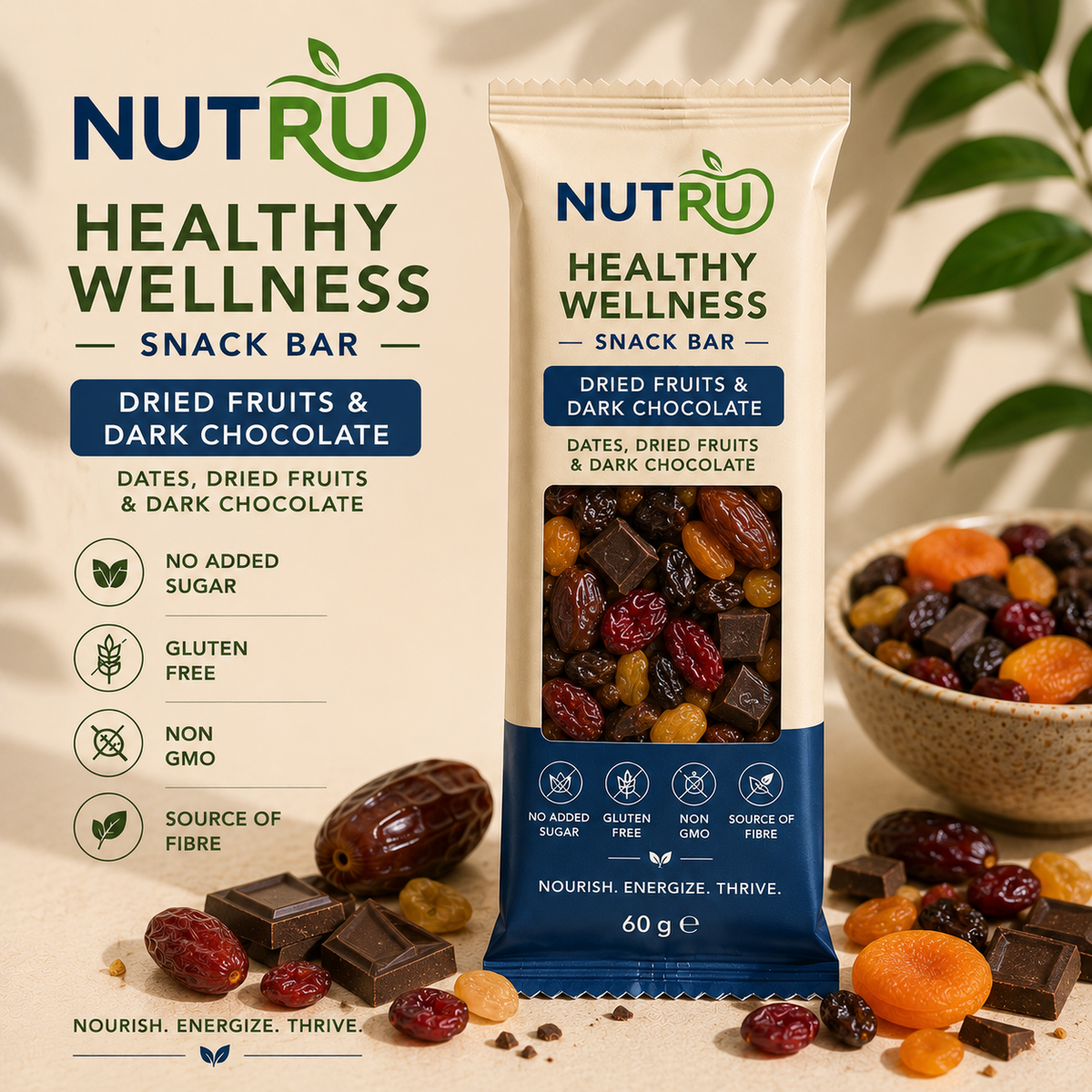 Healthy Wellness Snack Bar
