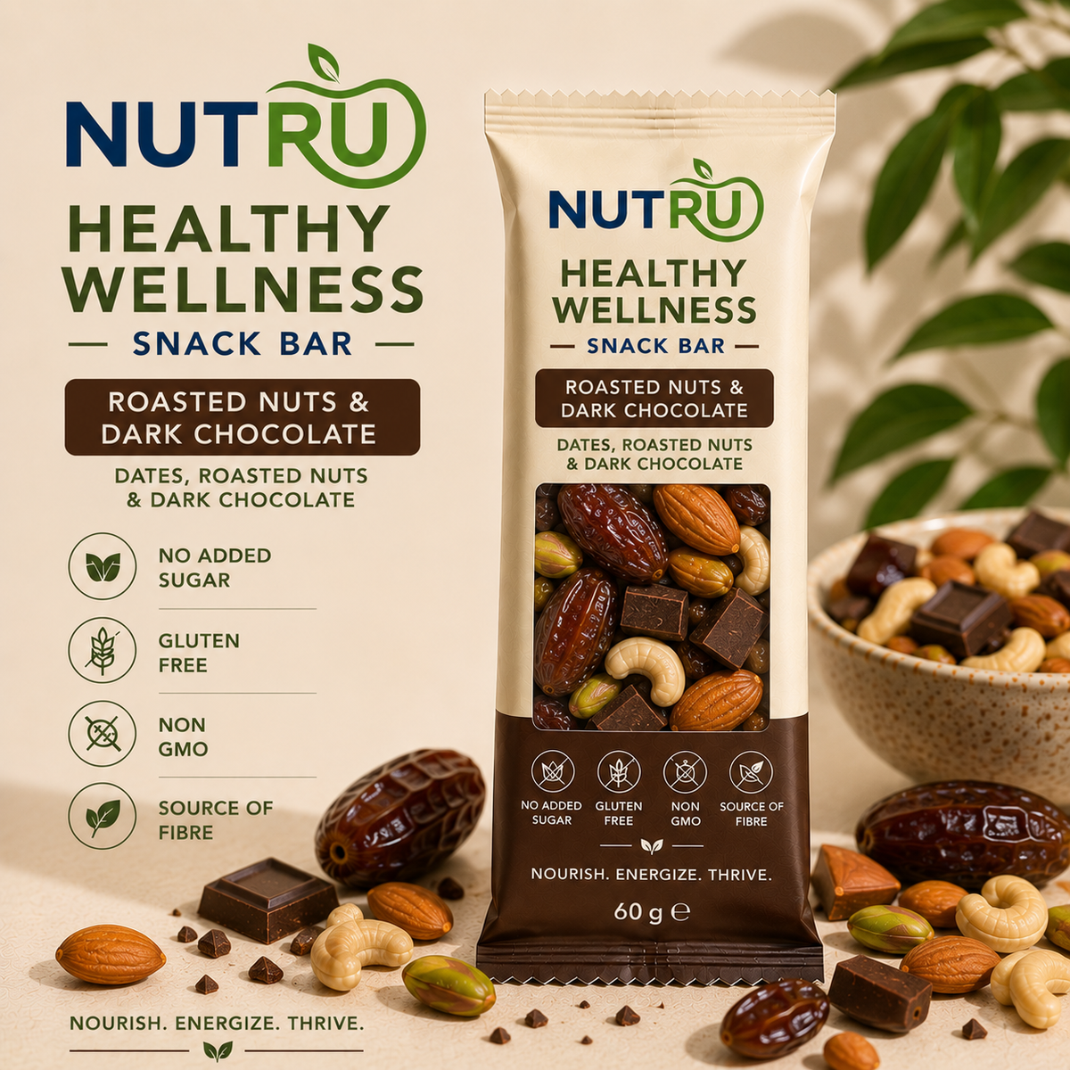 Healthy Wellness Snack Bar